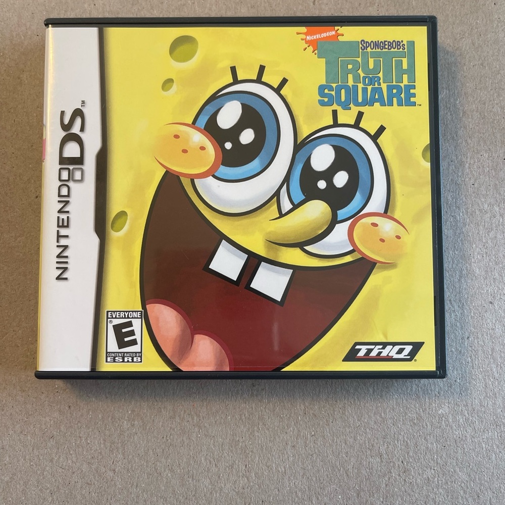 SpongeBob's Truth or Square - Nintendo DS Game